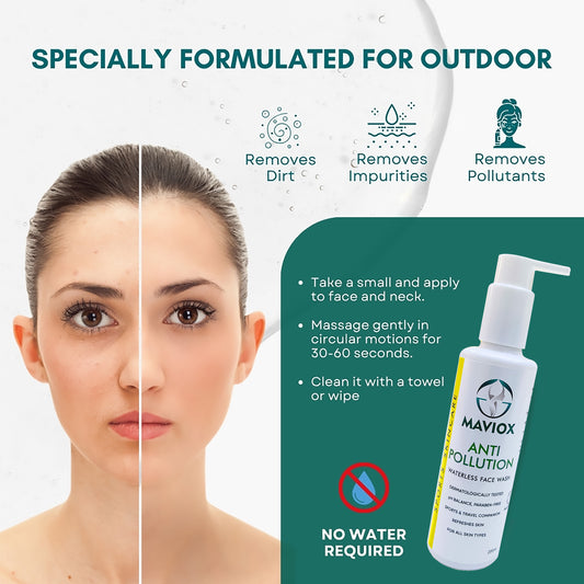 Anti-Pollution Waterless Face Wash