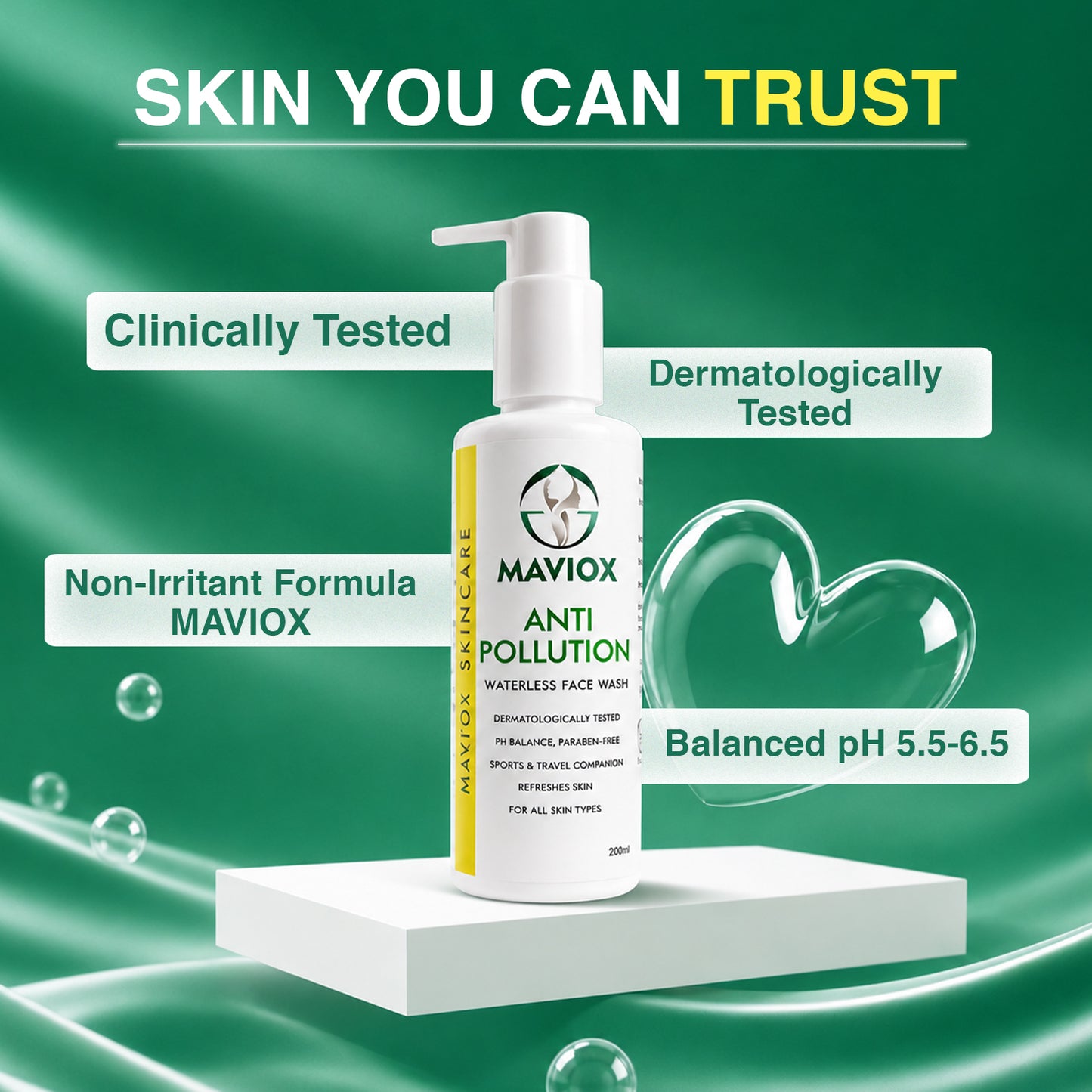 Anti-Pollution Waterless Face Wash