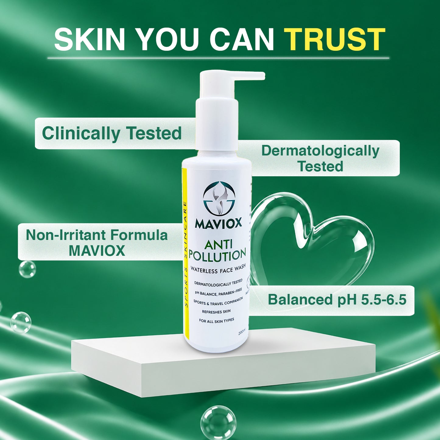 Anti-Pollution Waterless Face Wash