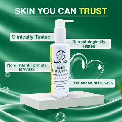 Anti-Pollution Waterless Face Wash